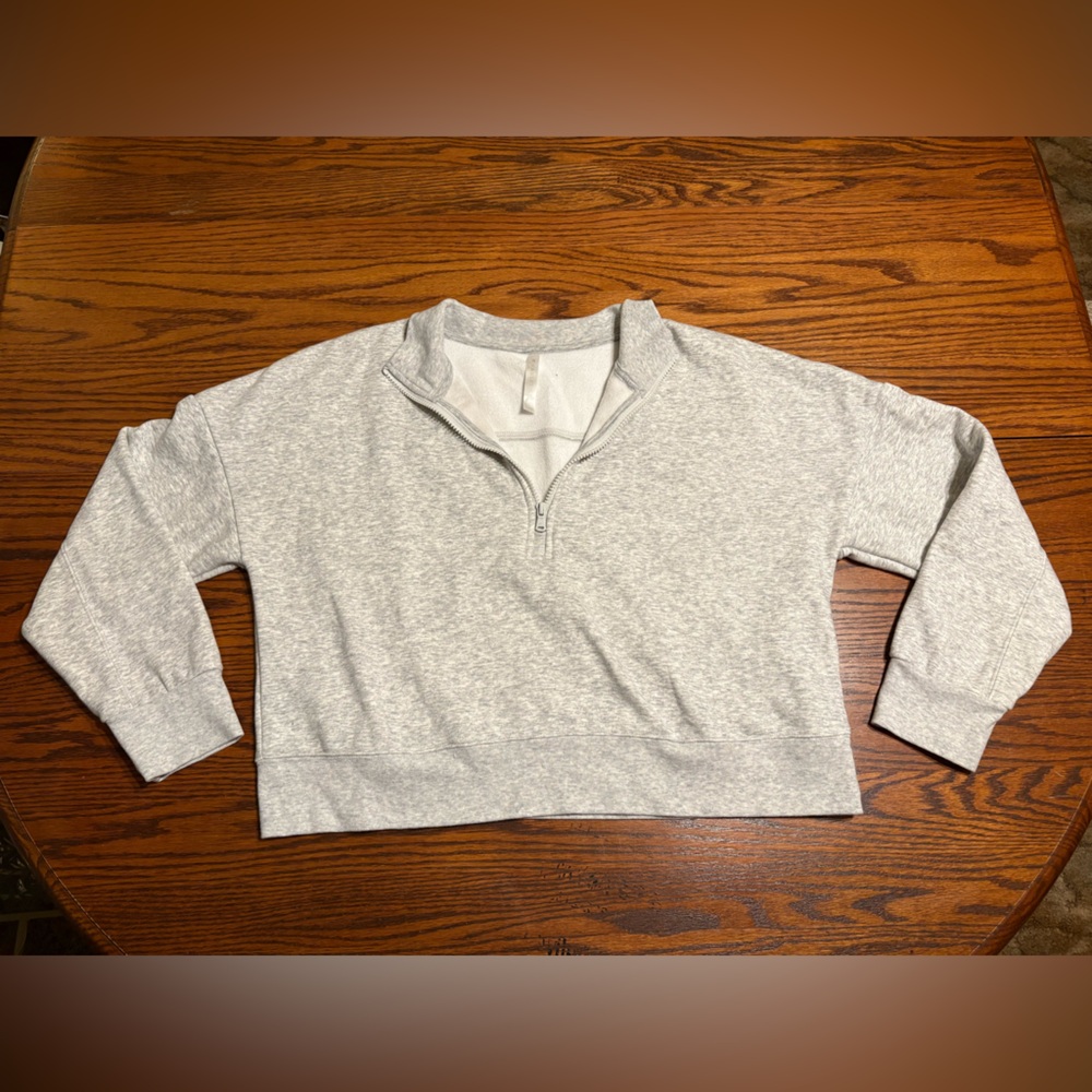 Fabletics Cropped Quarter Zip